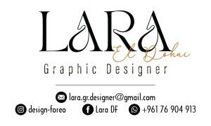 Lara El Dohni For Graphic Design Ad_99999978456978645978433333